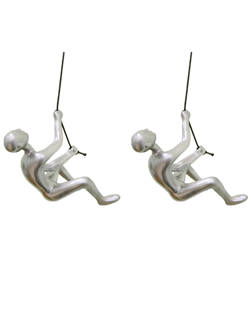 Climbimg Man Wall Art Climbing Man Pack Of 2 Wall Art Pieces