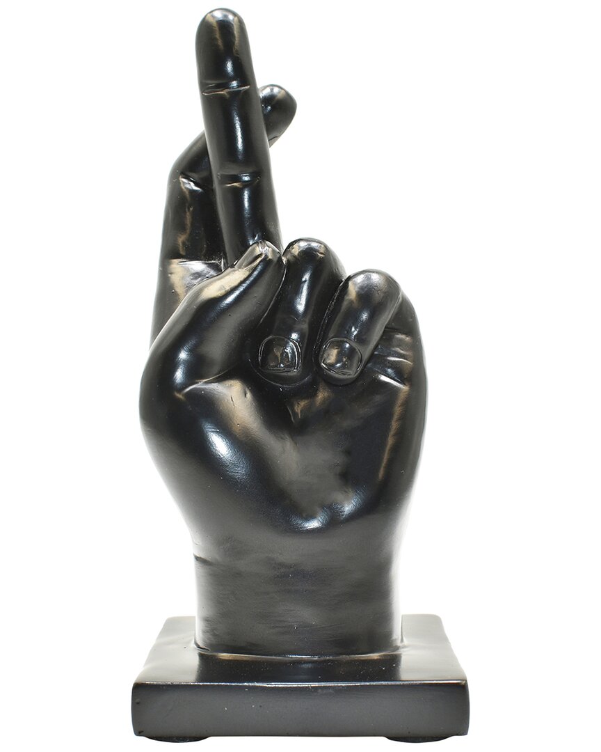Adam & Friends Fingers Crossed Sculpture