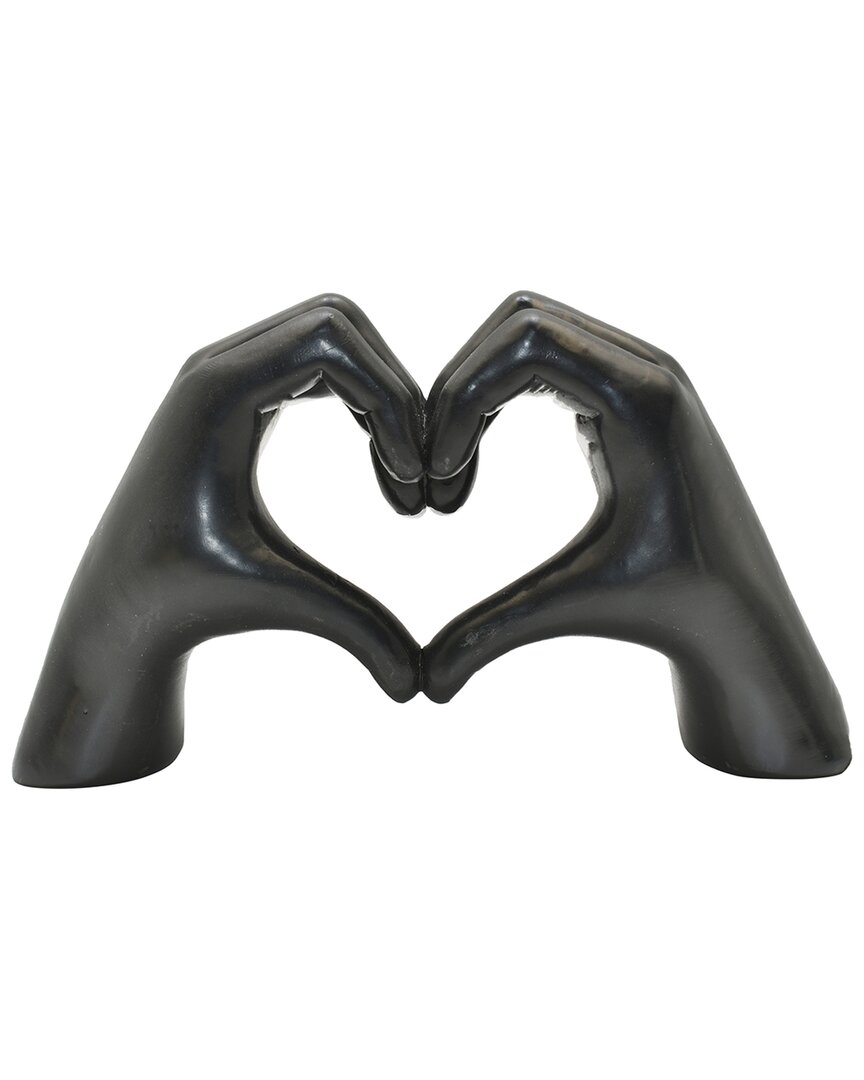 Adam & Friends Heart Sign Hands Sculpture