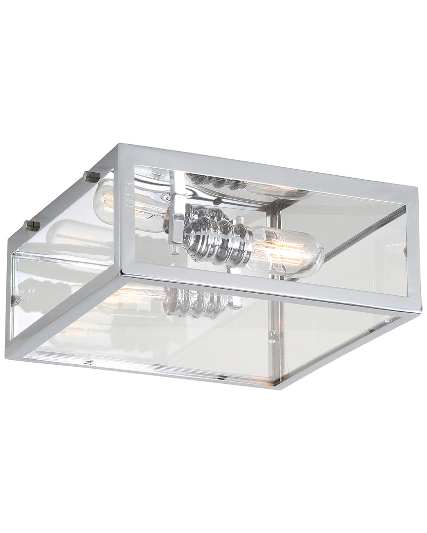 Jonathan Y Designs Grayson 12in Led Flush Mount