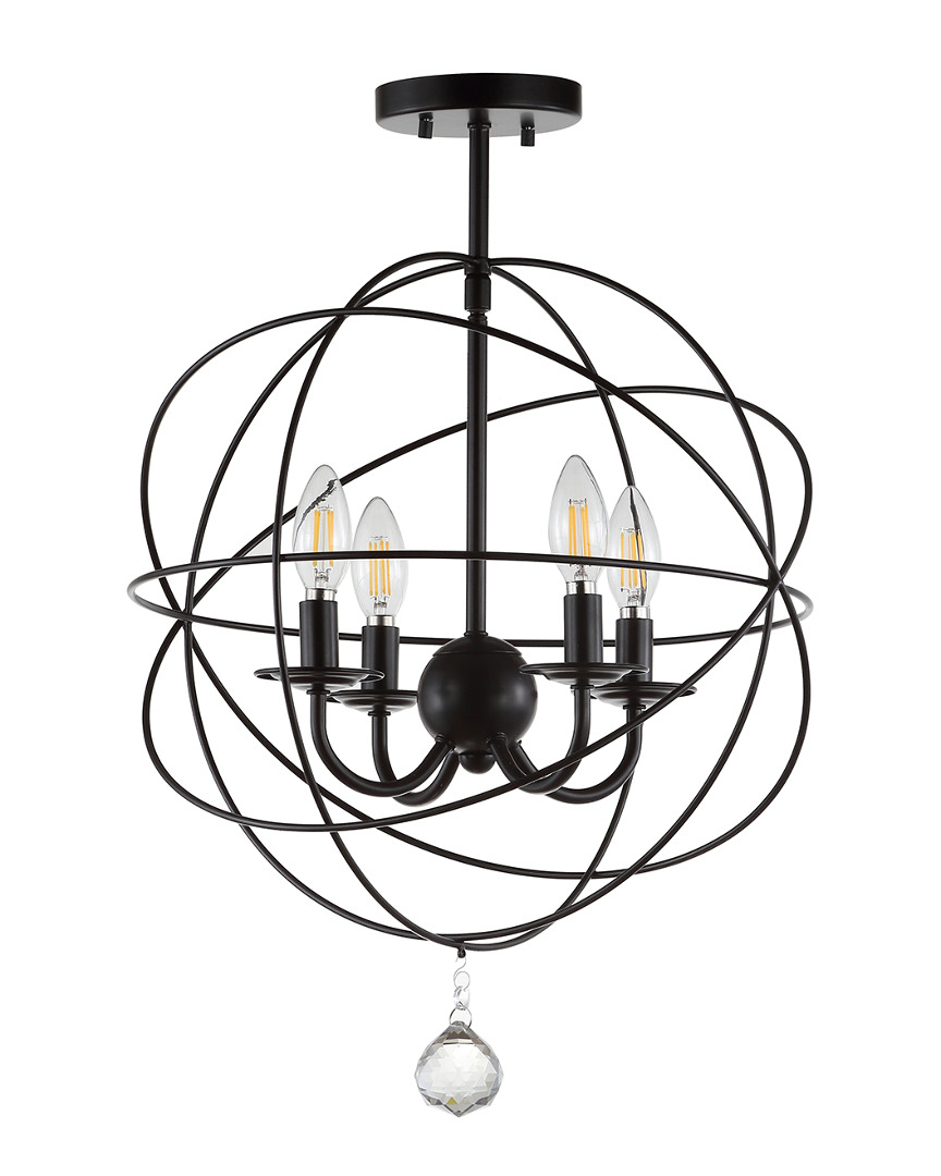 Jonathan Y Designs Alma 12in Led Flush Mount