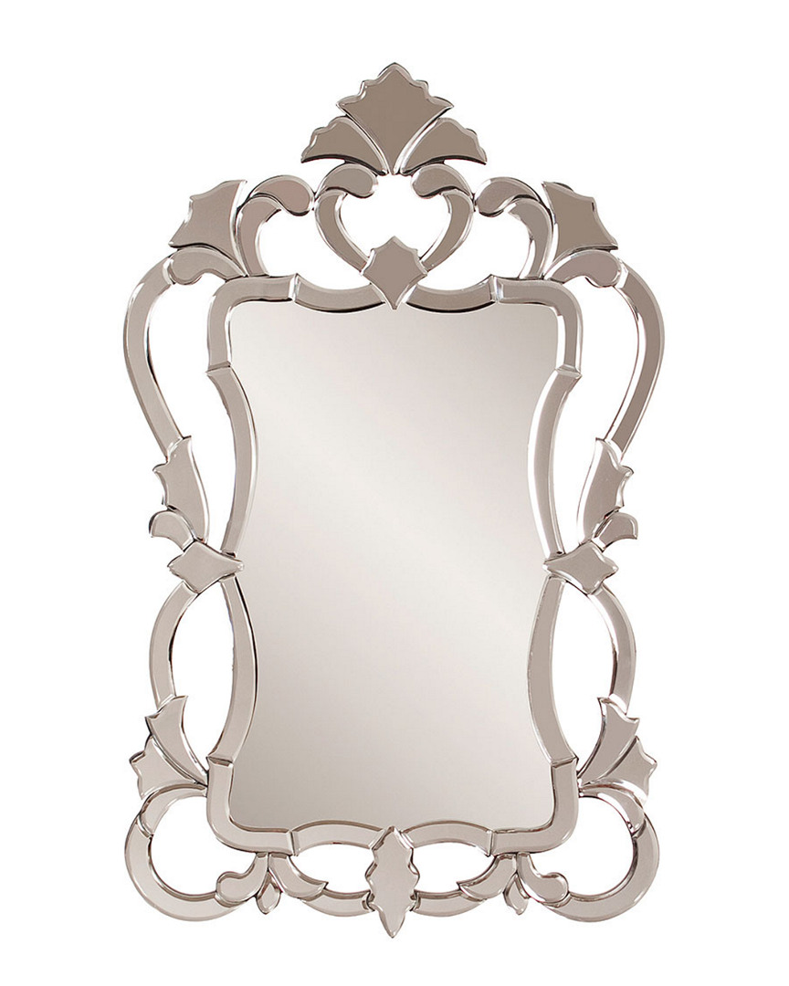 Howard Elliott Contessa Baroque Mirror In Beige