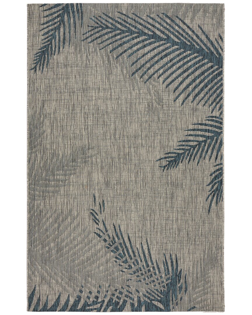 Lr Home Captiva Indoor/outdoor Rug In Gray
