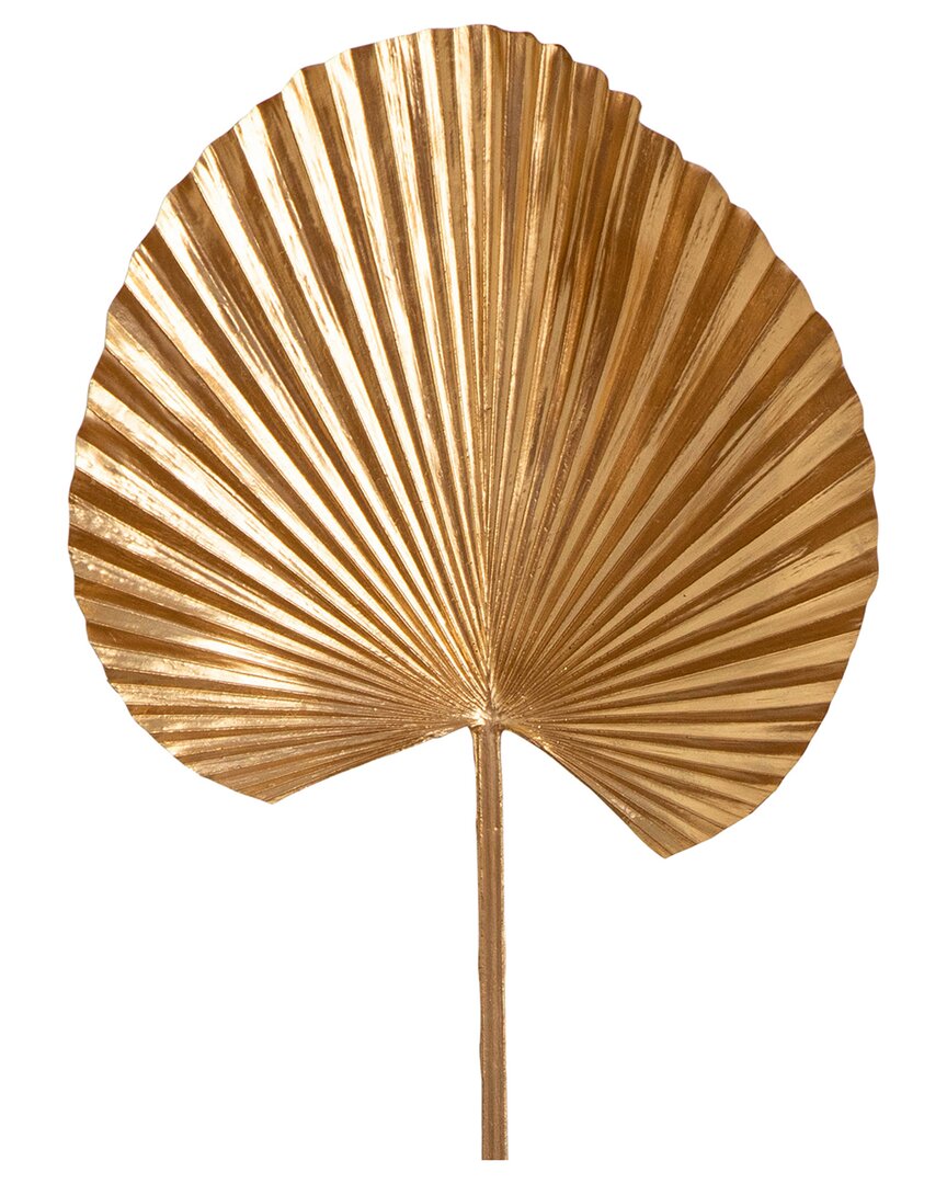 Nearly Natural 40in. Artificial Golden Ruffled Fan Palm Stems