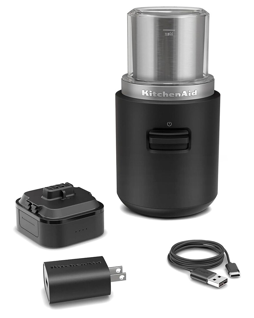 Kitchenaid Cordless Blade Coffee Grinder In Black