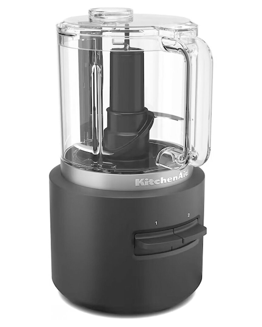 Kitchenaid Go Cordless Food Chopper With Battery With $12 Credit In Black