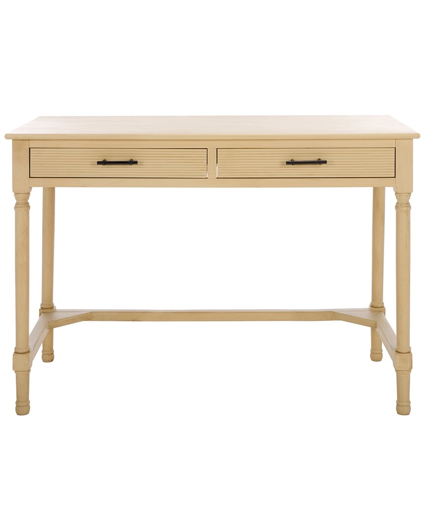 Safavieh Layce 2 Drawer Desk In Neutral