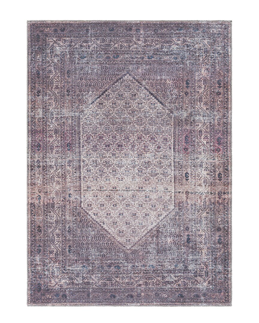 Surya Colin Traditional Washable Rug In Charcoal