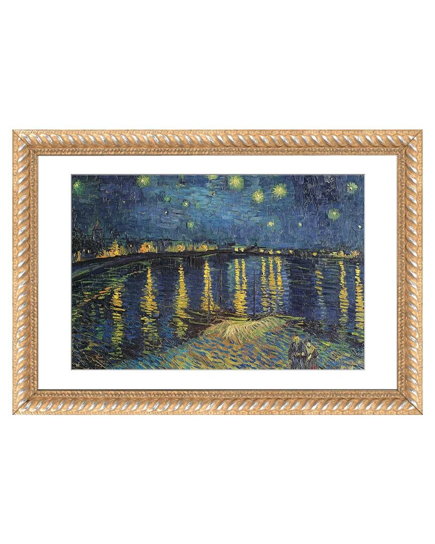 Shop Icanvas Starry Night Over The Rhone, 1888 By Vincent Van Gogh Wall Art