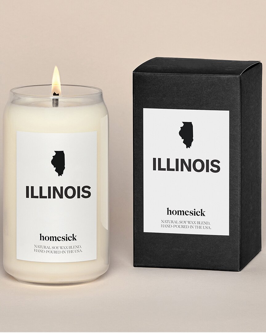 Shop Homesick Illinois Candle In White