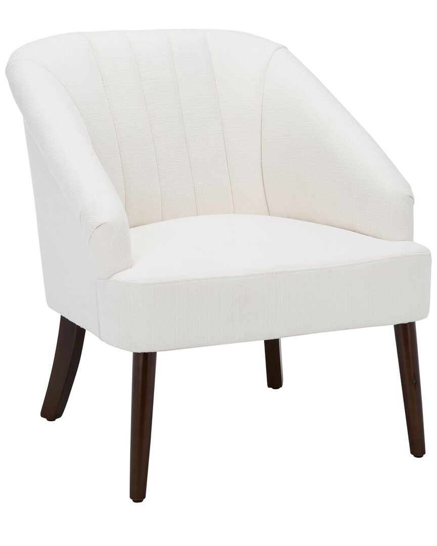 Safavieh Quenton Accent Chair In White