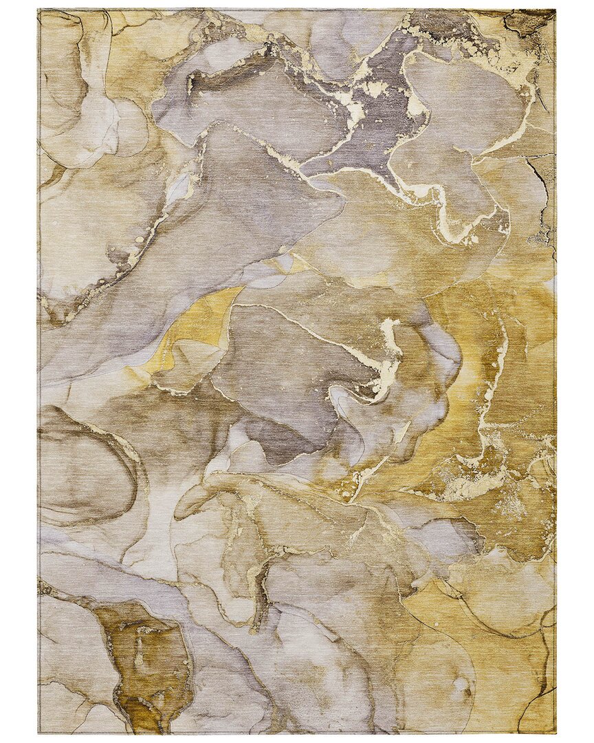 Addison Rugs Chantille Polyester Indoor/outdoor Washable Rug In Brown