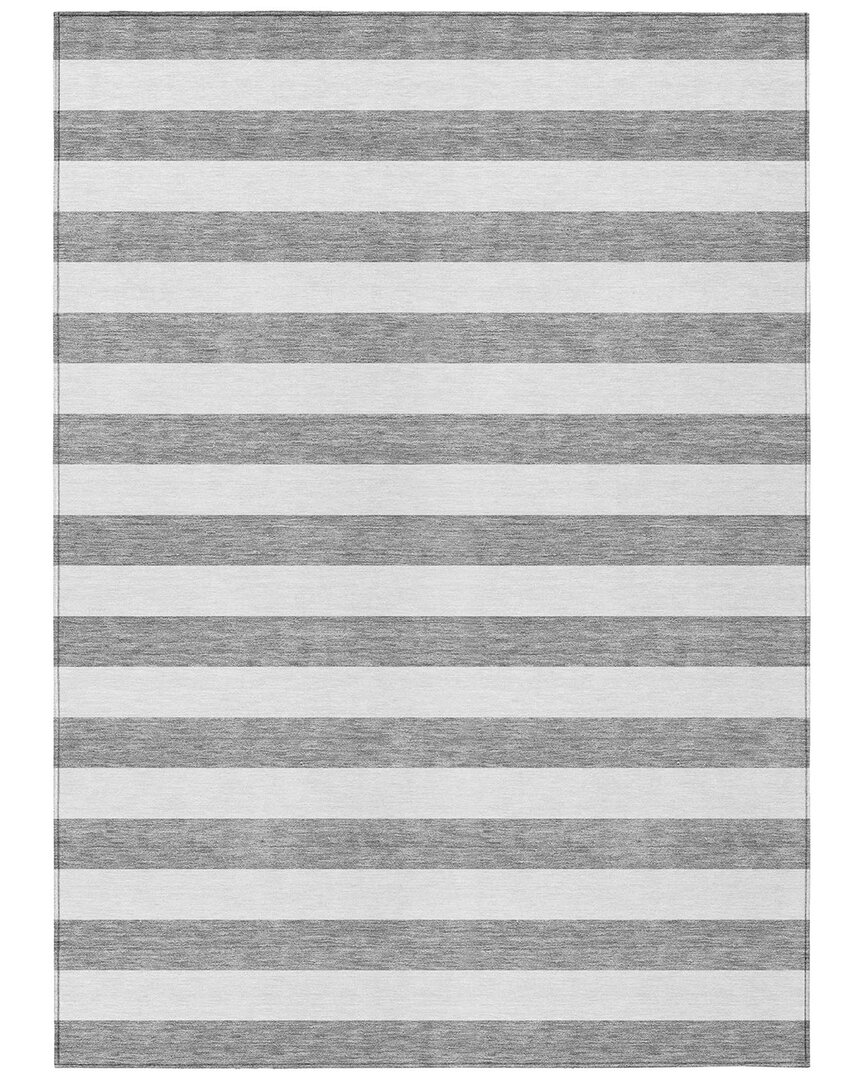 Addison Rugs Chantille Polyester Indoor/outdoor Washable Rug In Grey
