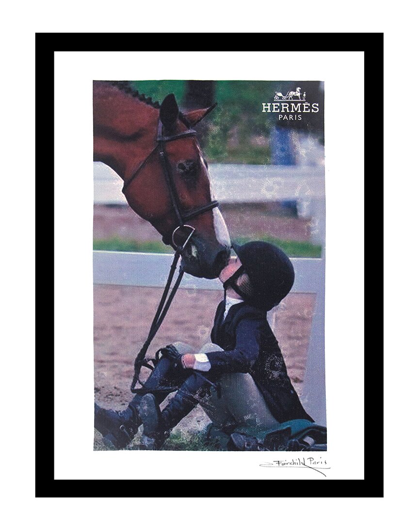 Fairchild Paris Venice Beach Collections Hermes Horse And Child Framed Print Wall Art