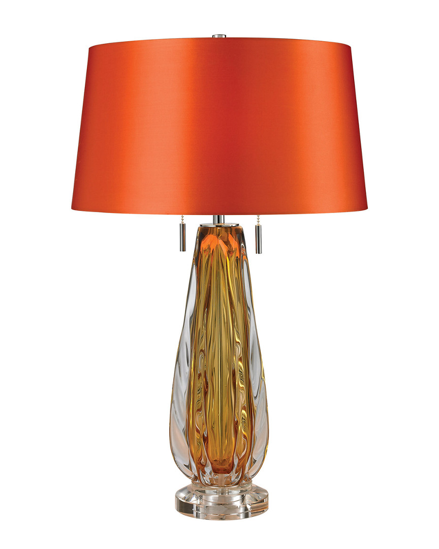 Artistic Home & Lighting Modena 26in Free Blown Glass Table Lamp