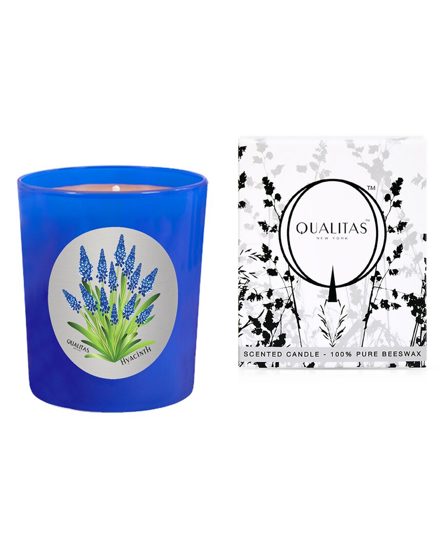 Qualitas Hyacinth 6.5oz Candle In Blue
