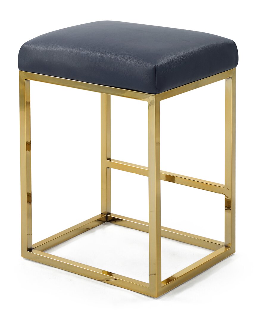 Chic Home Skyler Counter Stool In Blue