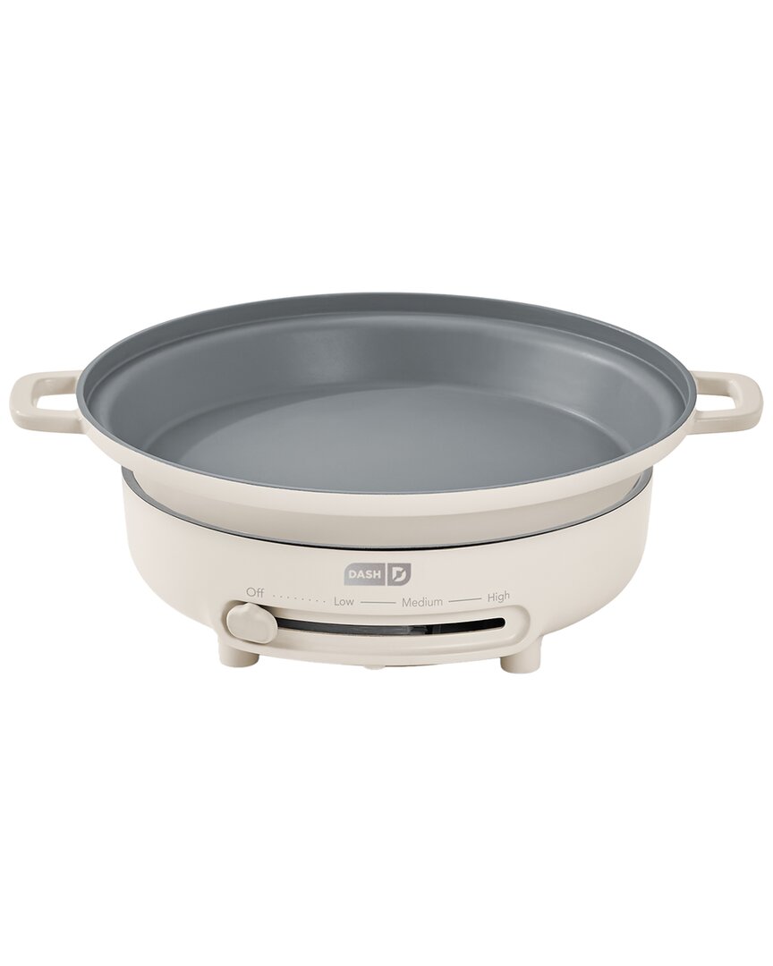 Dash 8pc Stacking Cookware Set With Electric Burner In White