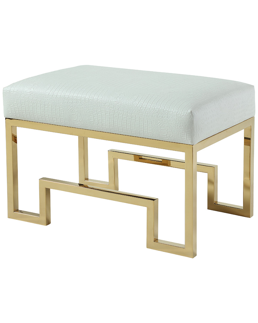 Rustique By Pangea Laurence Stool