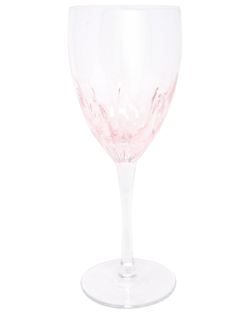 Vivience Set Of 6 Optic Wine Glasses