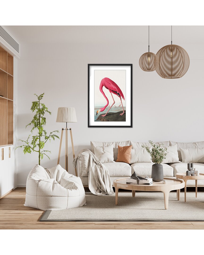 Ready2hangart Pink Flamingo Ii From Birds Of America (1827) By John James Audubon Wall Art