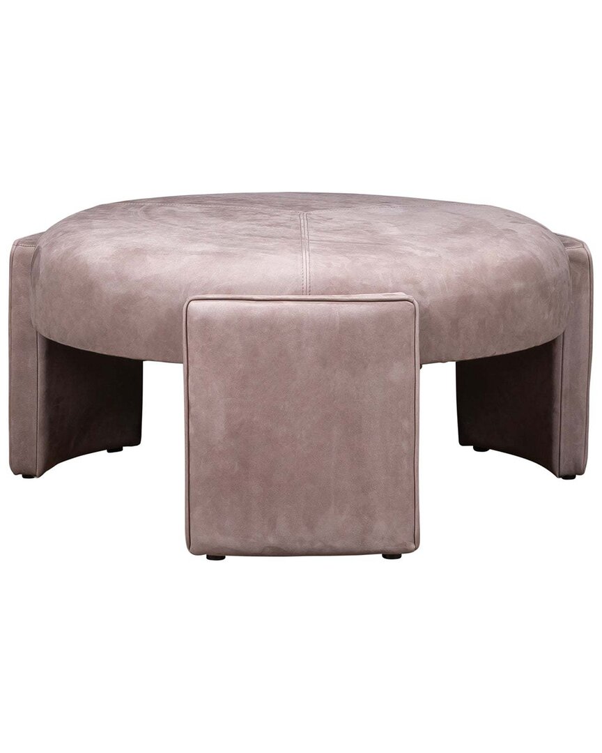 Olivia + Quinn Gramercy Circle Ottoman