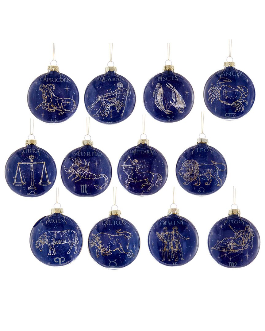 Kurt Adler Ornament In Blue