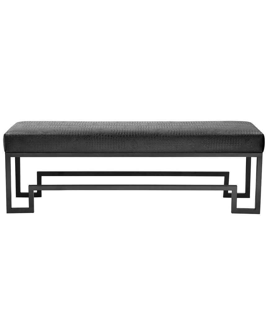 Shatana Home Laurence Bench In Black