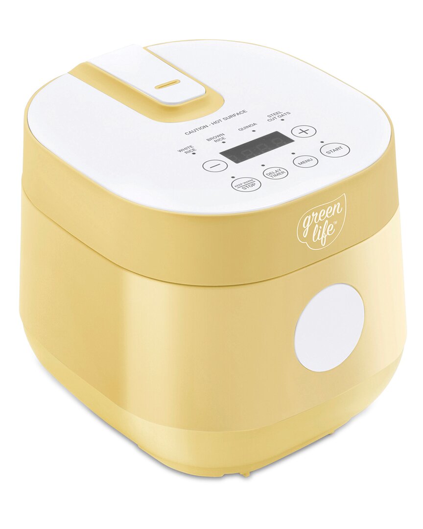 Greenlife Rice Cooker In Red