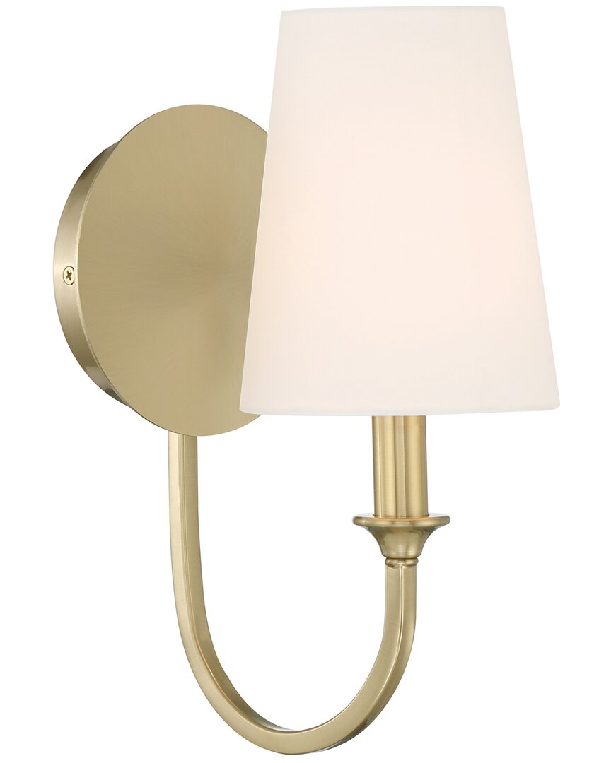 Crystorama Payton 1-light Forged Wall Mount In Gold