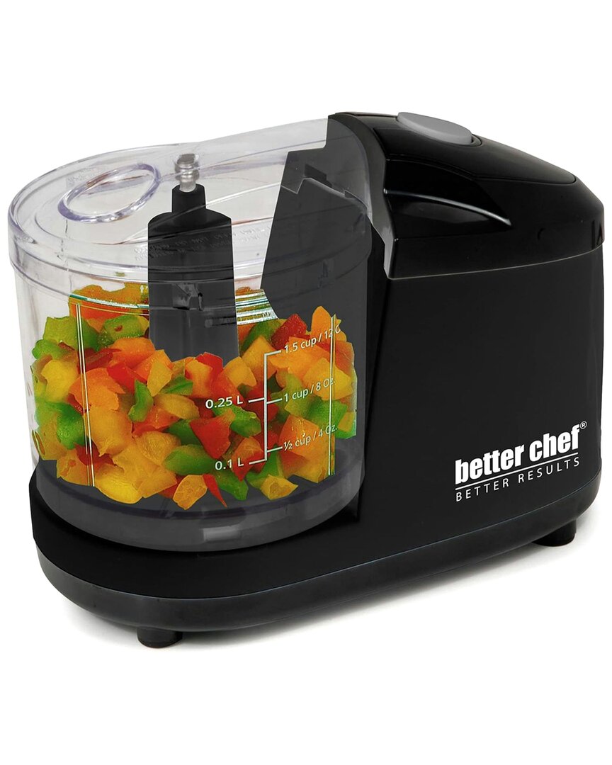 Better Chef 1.5-cup Mini-chopper In Black