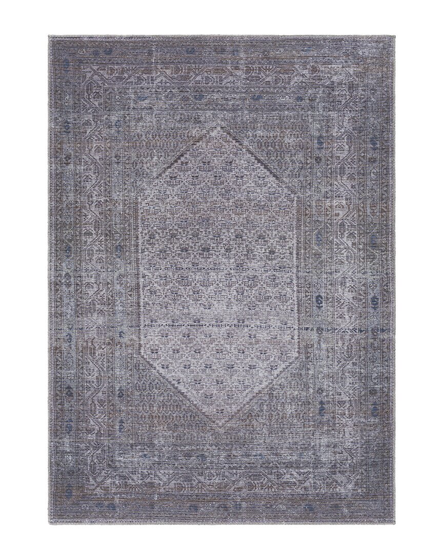 Surya Colin Traditional Washable Rug In Charcoal