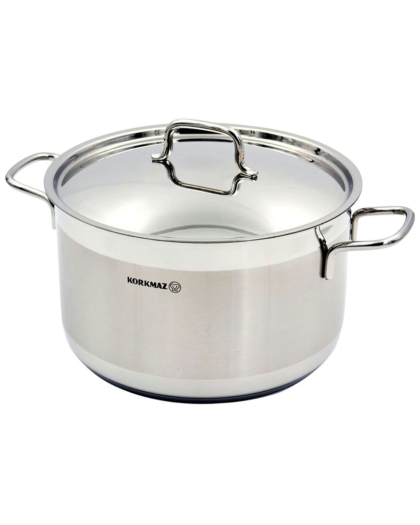 Korkmaz Alfa Extra Deep Casserole 30x20 In Grey