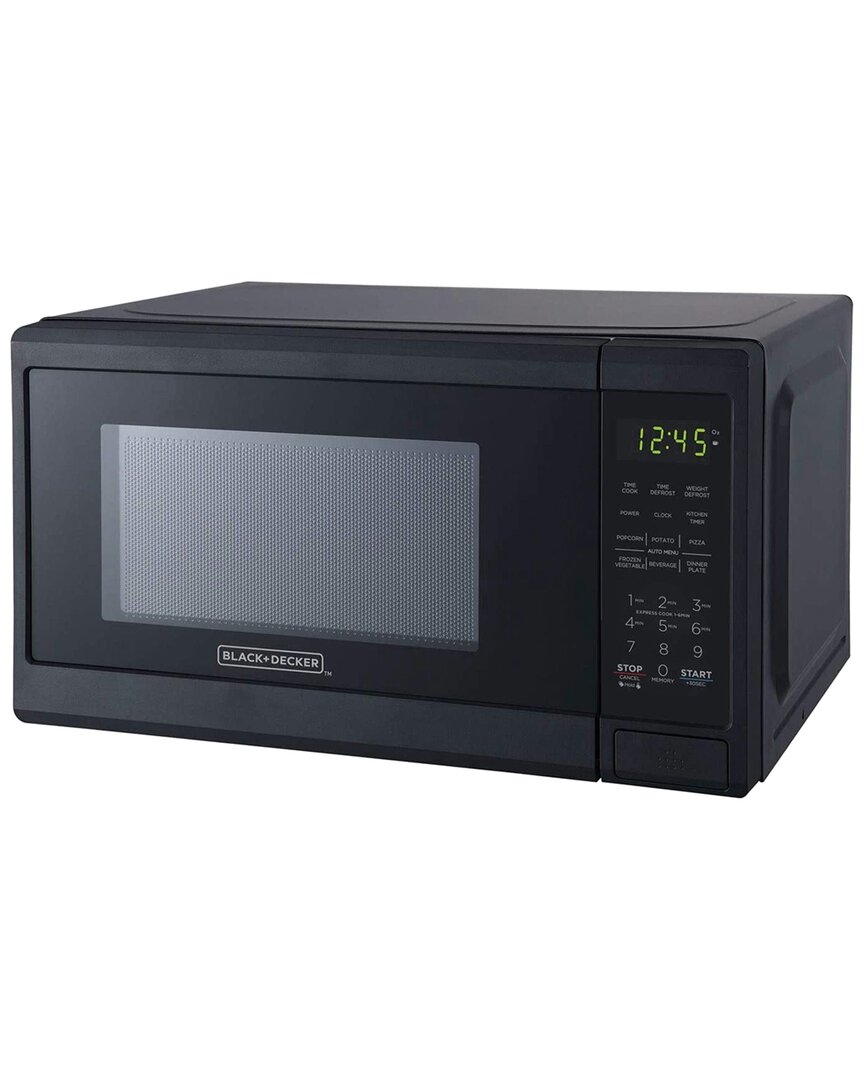 Black & Decker 700-watt Digital Microwave Oven In Black