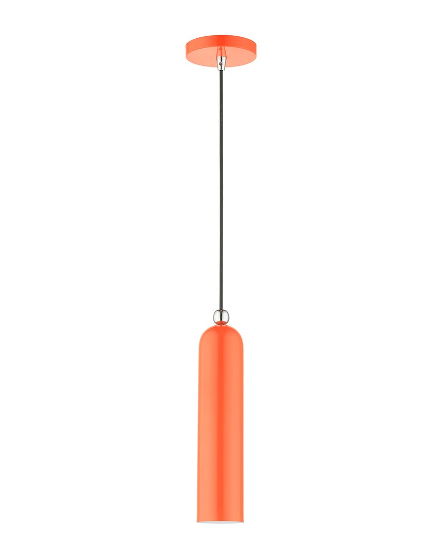 Livex Lighting Ardmore Orange Pendant