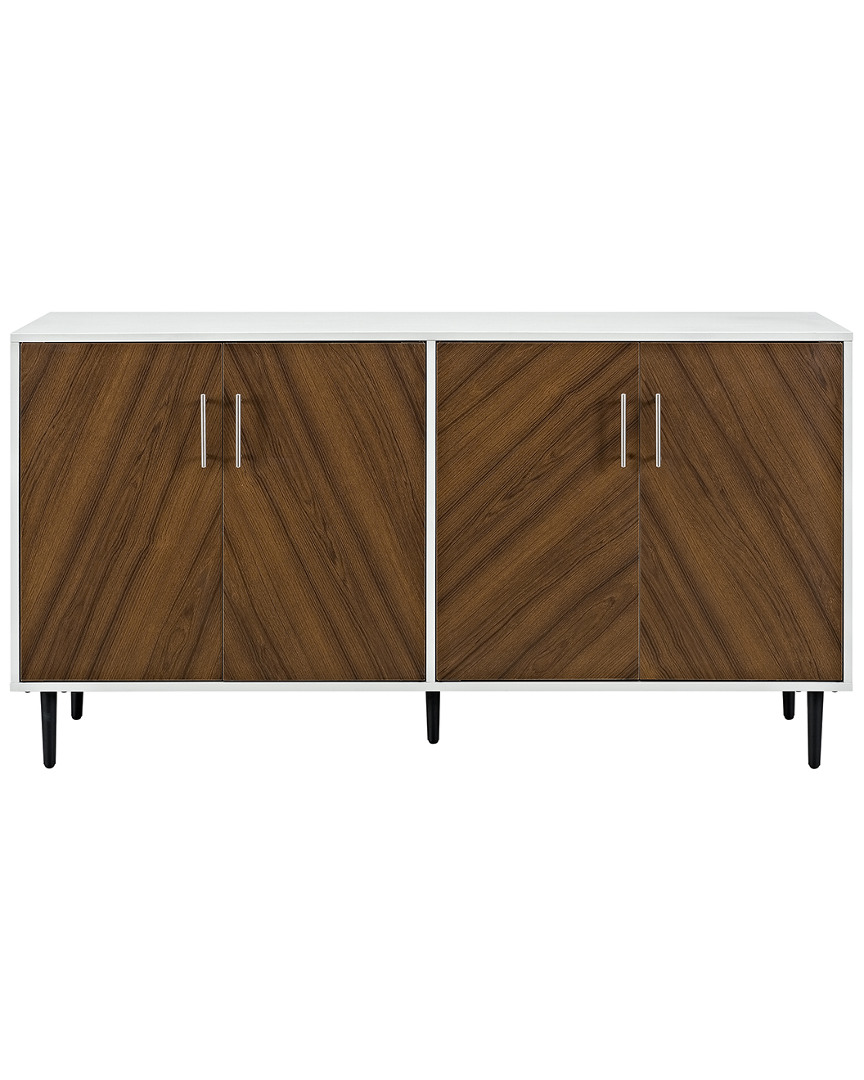 Hewson 58in Modern Wood Buffet Storage Cabinet