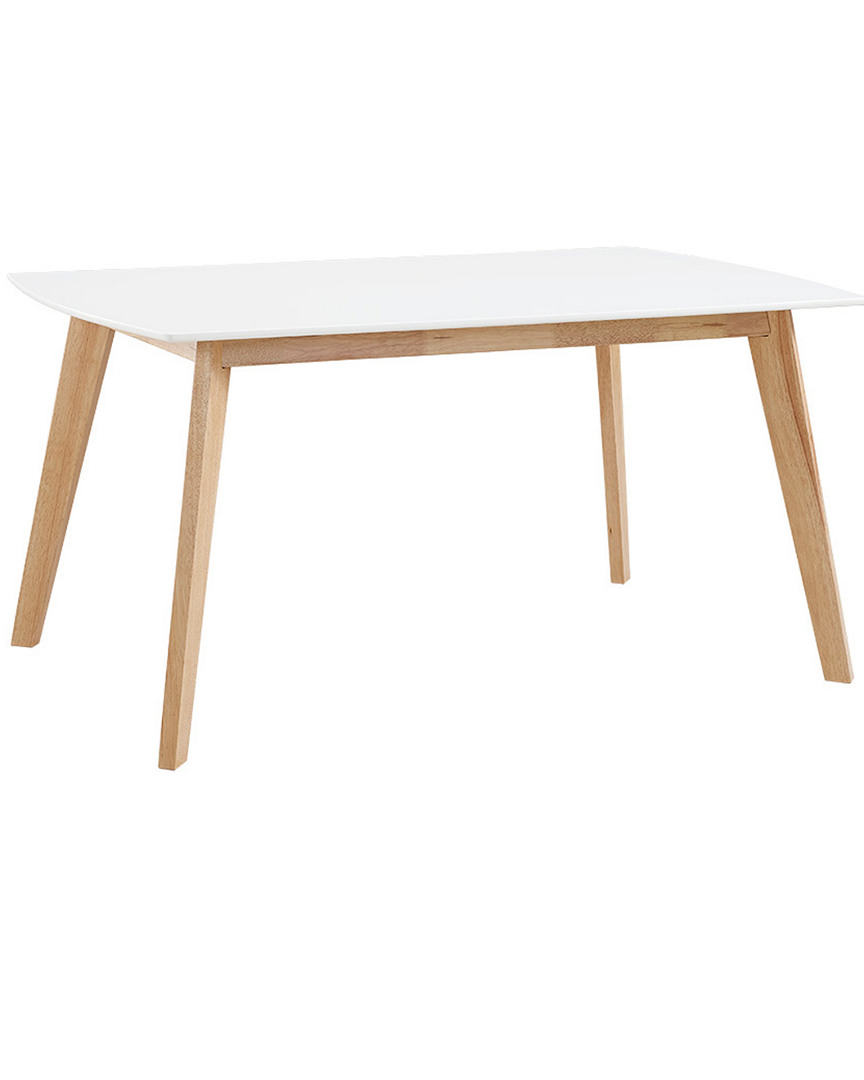 Hewson 60in Retro Modern Wood Kitchen Dining Table