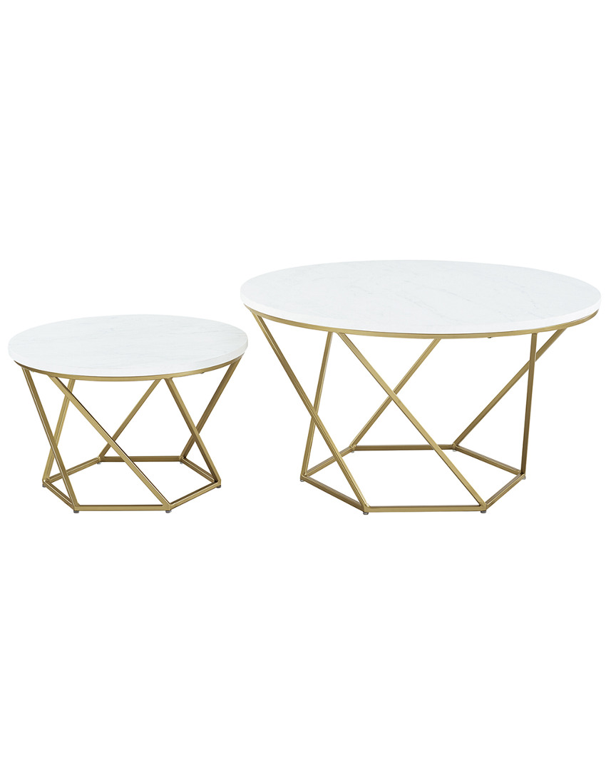 Hewson Geometric Nesting Coffee Tables