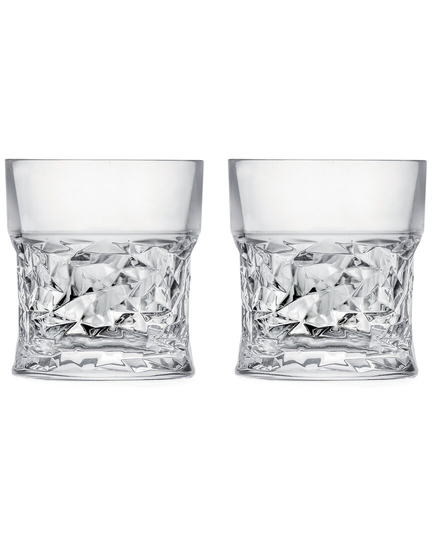 Barski Set Of 2 10.5oz Dof Tumbler Glasses