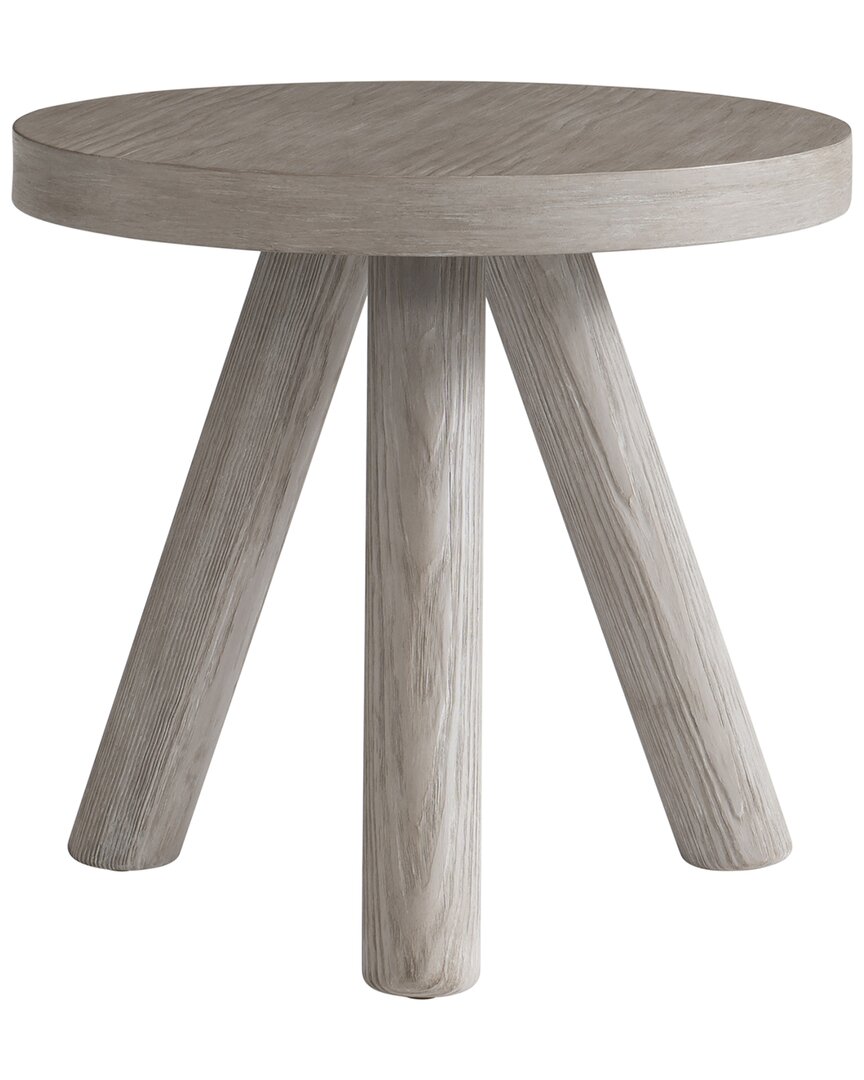 Bernhardt Harmon Side Table In Grey