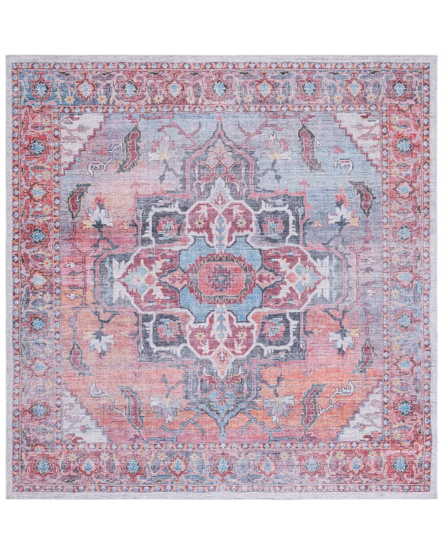 Safavieh Serapi Machine-washable Rug In Rust