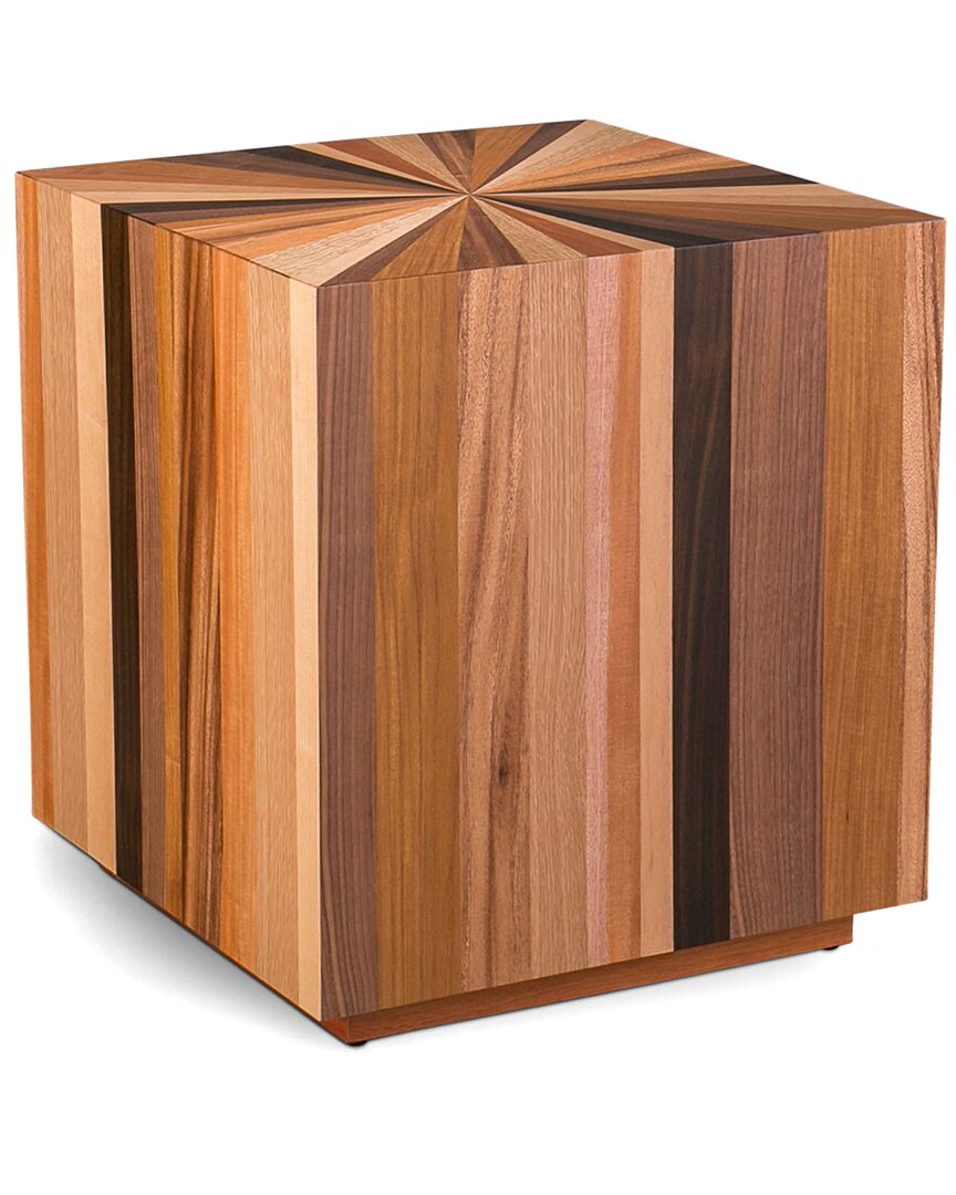 Urbia Sun Side Table In Brown