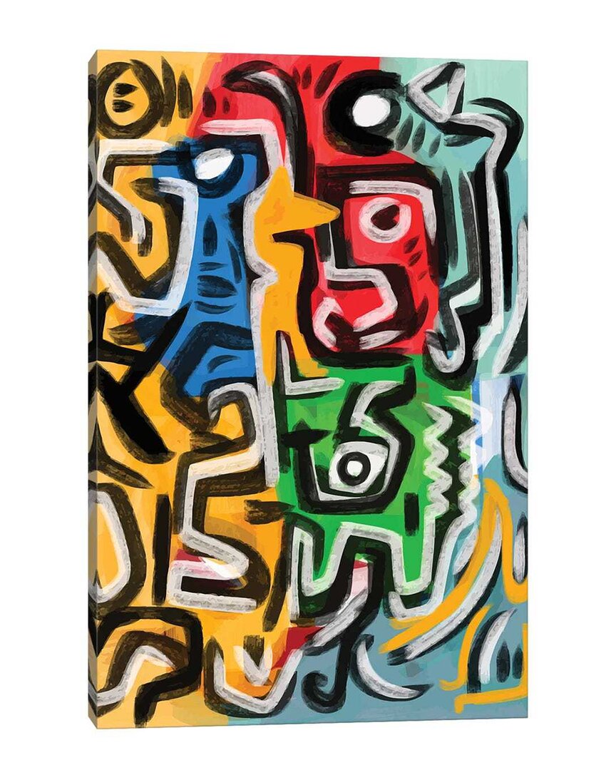 Icanvas Primal Energy Of Life Canvas Wall Art