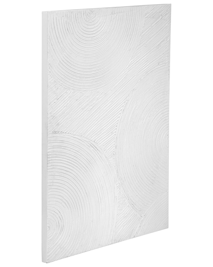 Bassett Mirror Elton Wall Art In White