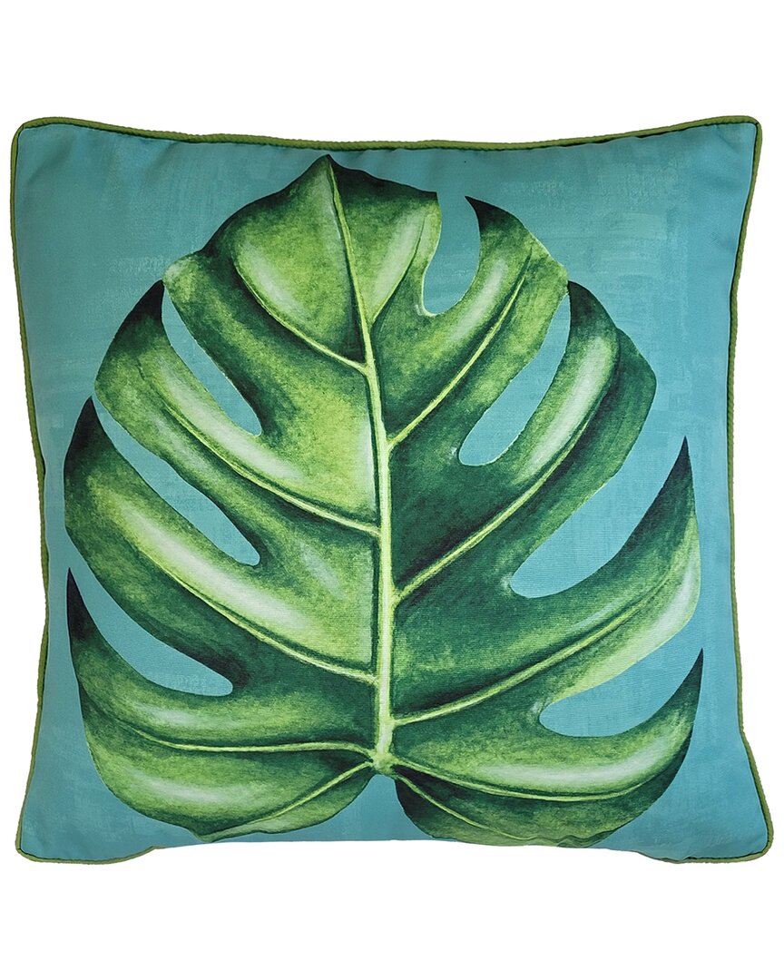 Edie Home Nybg Indoor/outdoor Monstera Leaf Print Decorative
