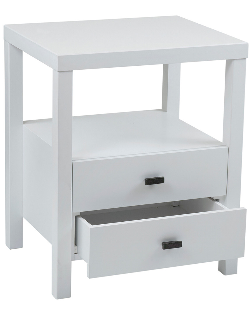 East At Main Westwood Acacia Accent Table