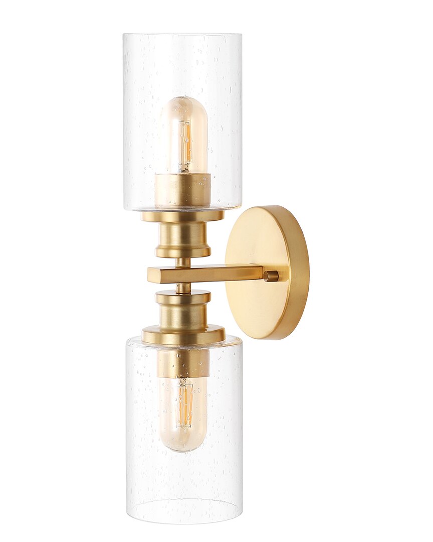 Jonathan Y Jules 2-light Led Vanity In Brass