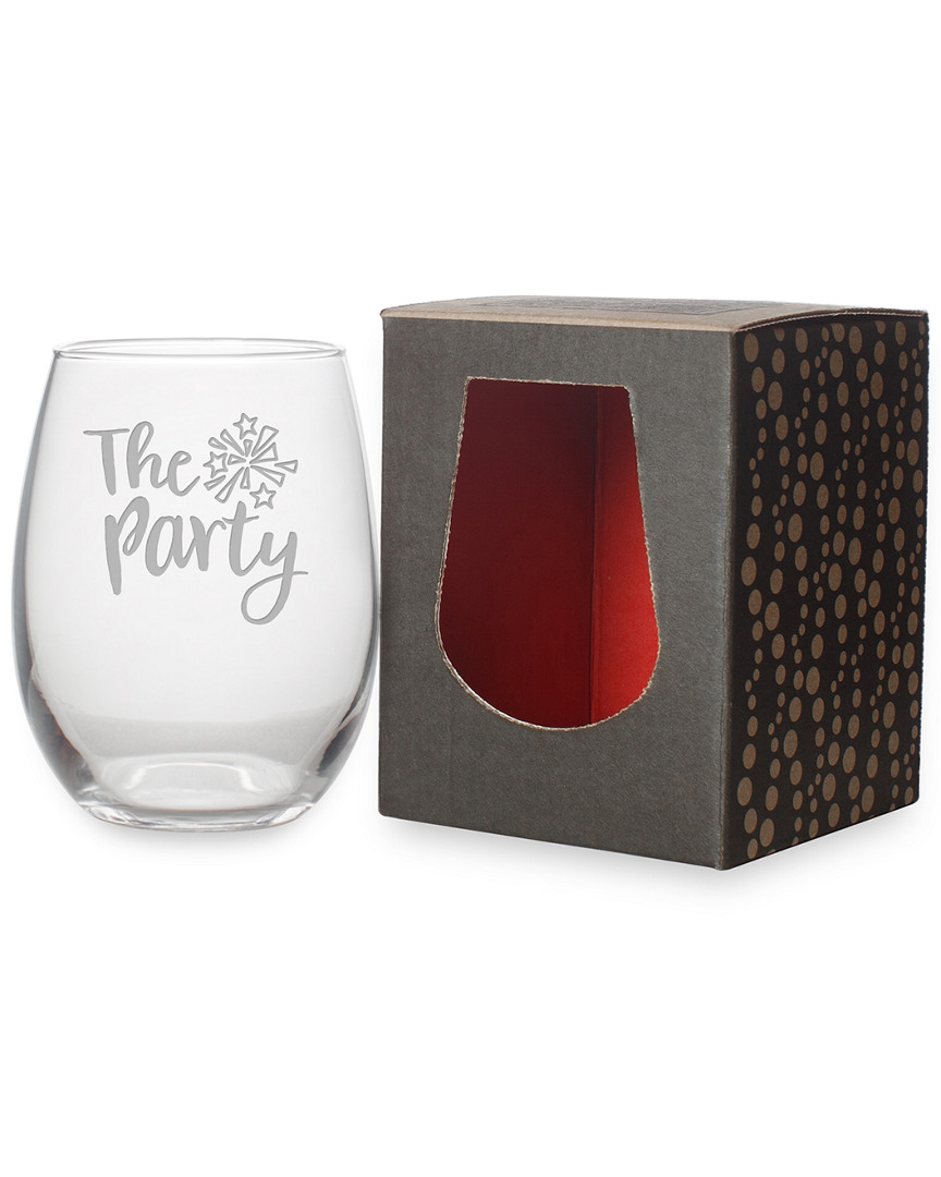 Susquehanna Glass Dnu Unprofitable  The Party Stemless Wine & Gift Box