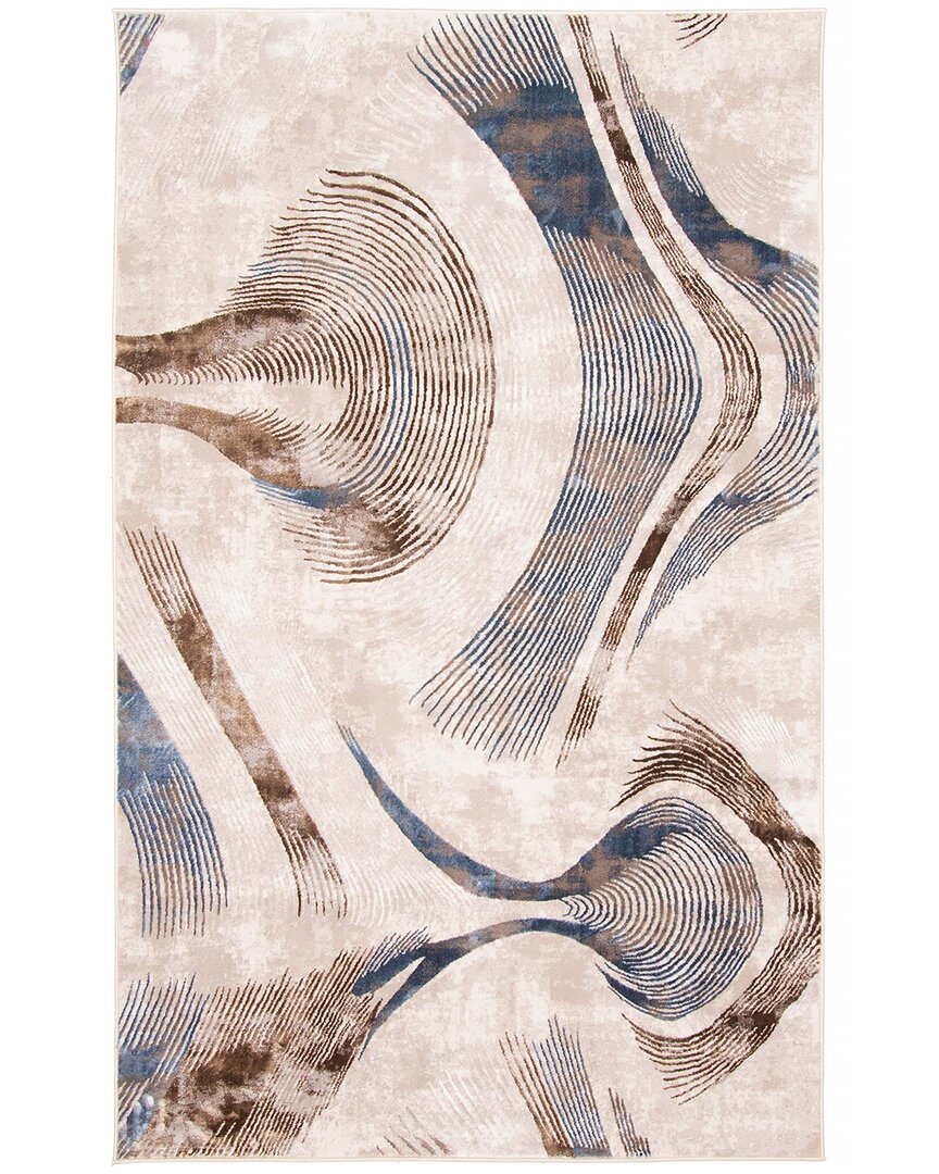 Ecarpet Amara Contemporary/modern Area Rug In Taupe