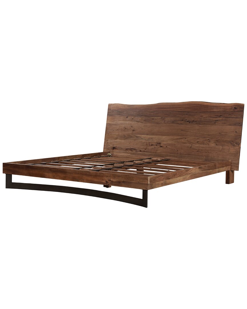 Moe's Home Collection Bent Bed In Brown